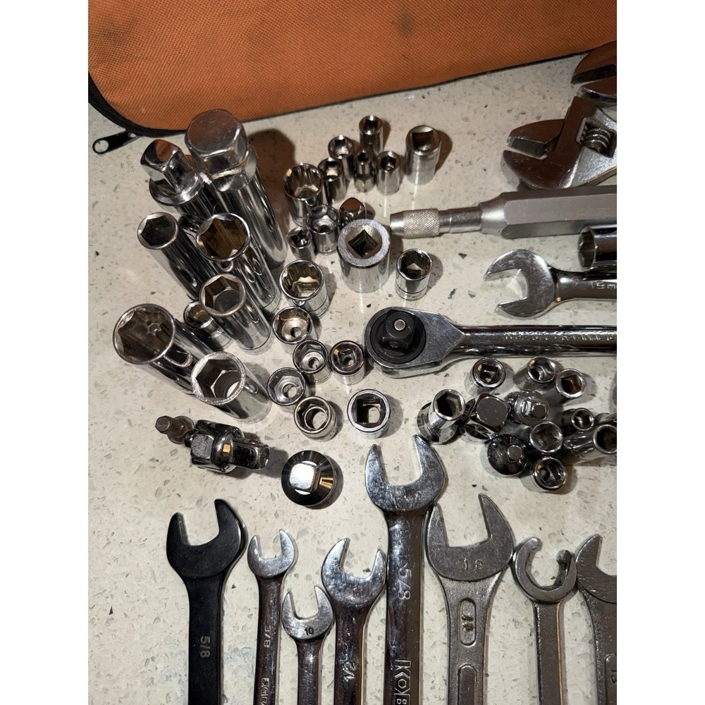 70‎ Pc Mix Tools With Ridgid Bag - Picture 6 of 12